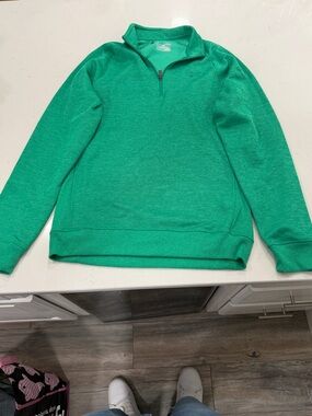 Under Armour Green ColdGear Pullover